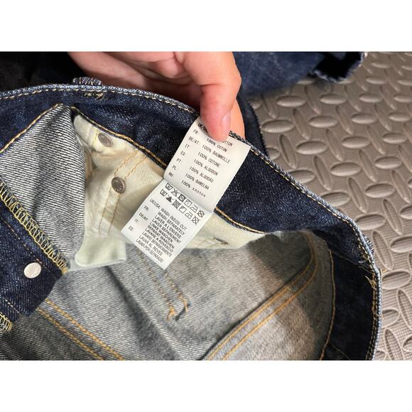 Rare Edwin‎ Jeans Mens Japanese Selvage Denim Pants Made in Japan Hemmed 30 x 25 - Picture 6 of 11